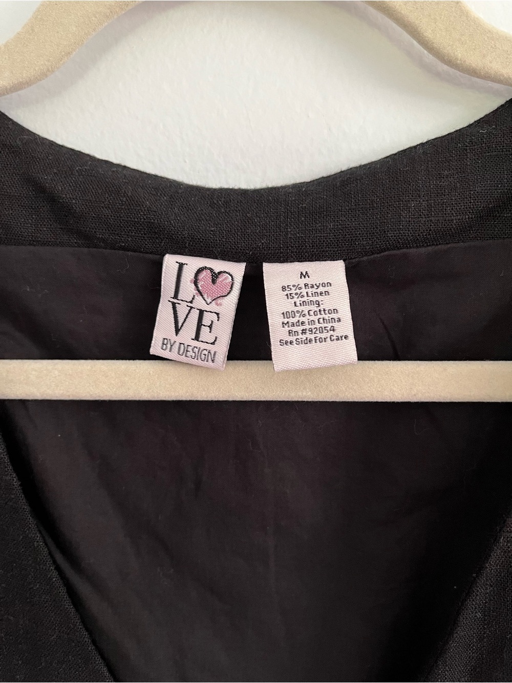 Black Linen Button-Front Sleeveless Vest Quiet Luxury Minimalist Preppy Size M - Picture 3 of 6